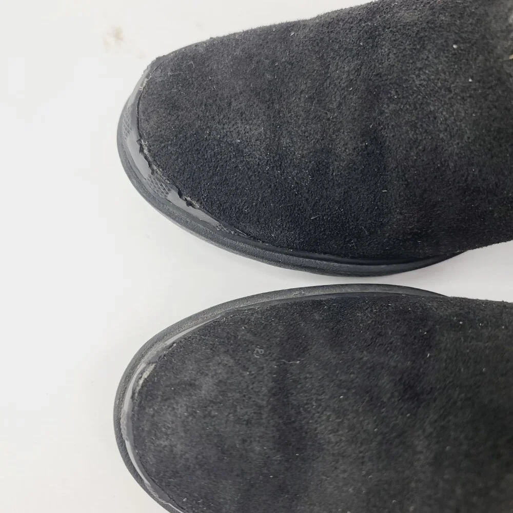 Sorel Women's Black NL2119-010 Suede Waterproof Heeled‎ Slim Winter Boot Size 6